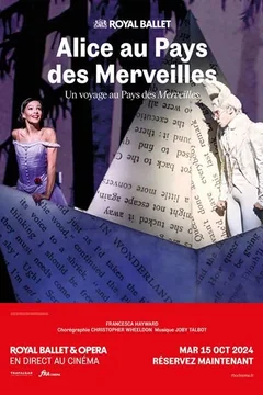 Affiche du film Alice au pays des Merveilles (The Royal Ballet)