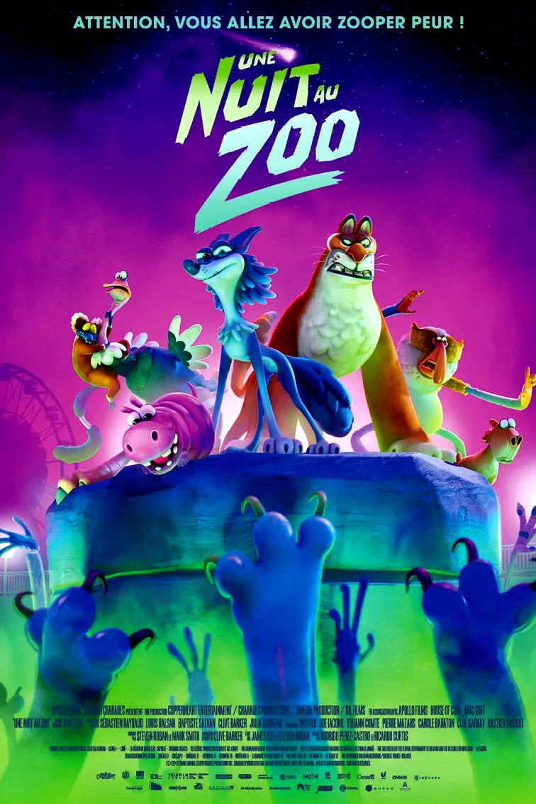 Affiche du film : Une nuit au zoo