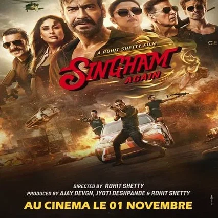 Miniature photo du film : Singham Again