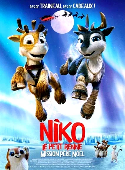 Affiche du film : Niko le petit renne, mission Père Noël