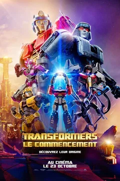 Affiche du film = Transformers : le commencement
