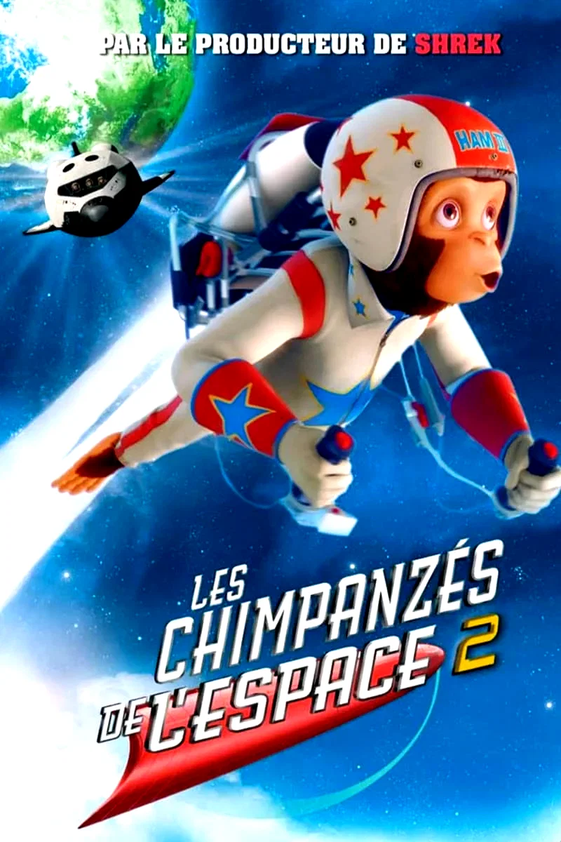 Affiche du film : Les Chimpanzés de l'espace 2