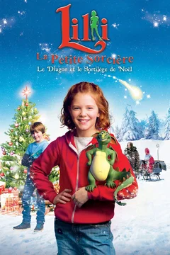 Affiche du film Lili la petite sorcière : Le Dragon et le sortilège de Noël