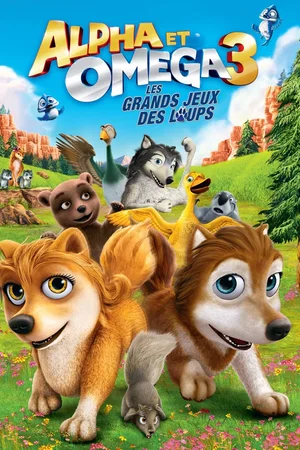 Affiche du film : Alpha et Oméga 3 : Les Grands jeux des Loups