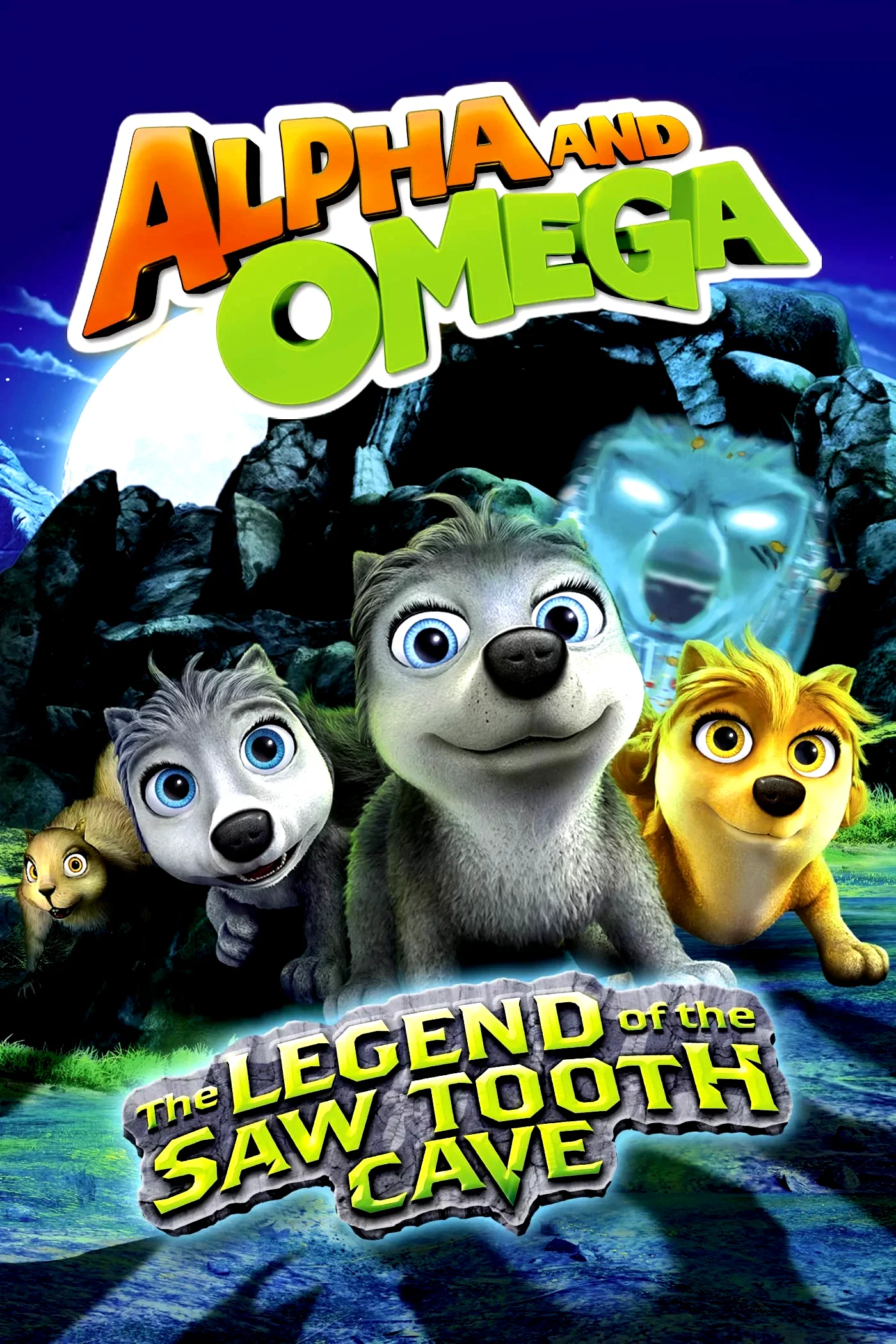 Affiche du film : Alpha et Omega 4 : La Légende de la Caverne Hantée