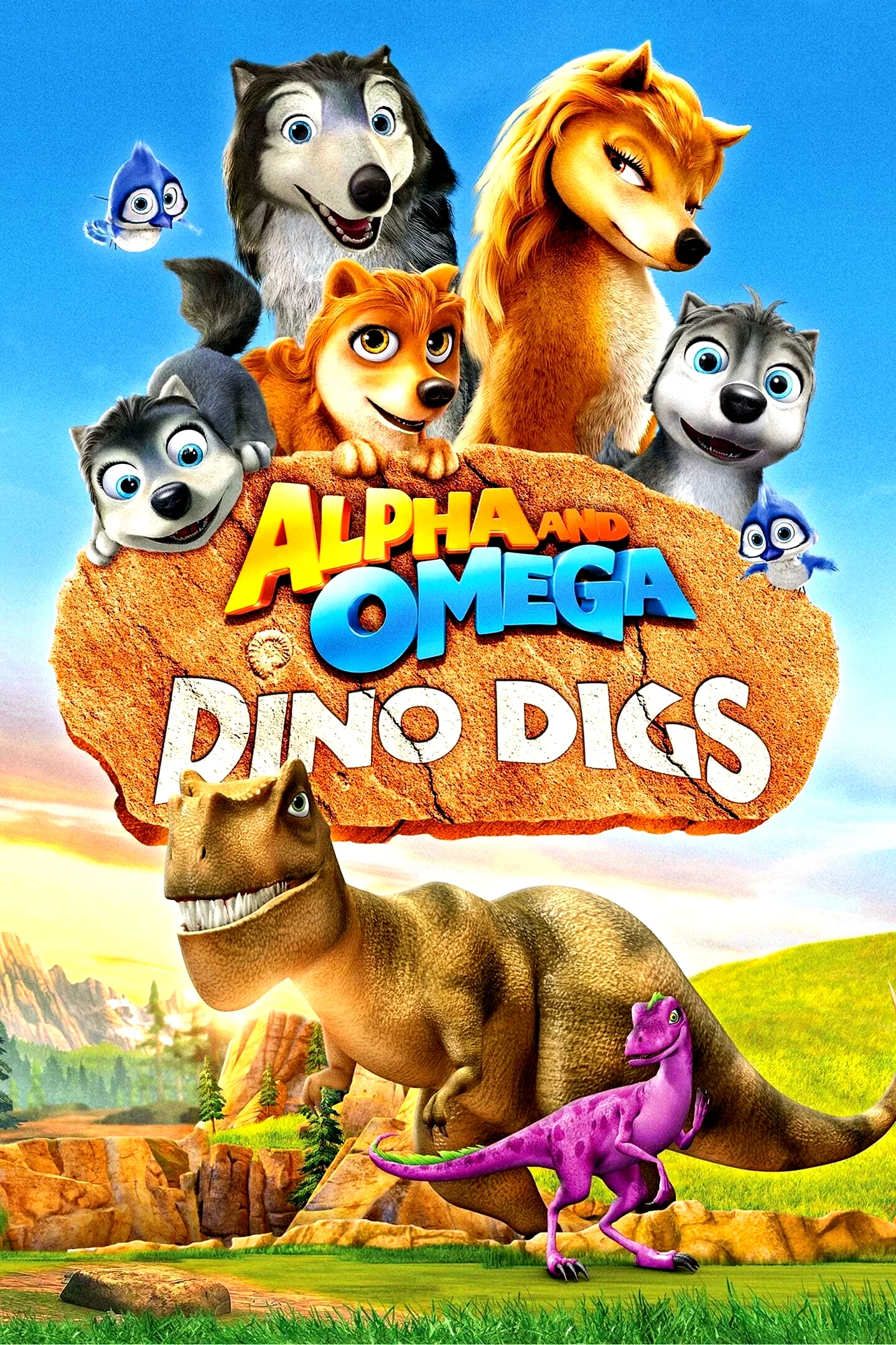 Affiche du film : Alpha et Oméga 6 : À la recherche des dinos