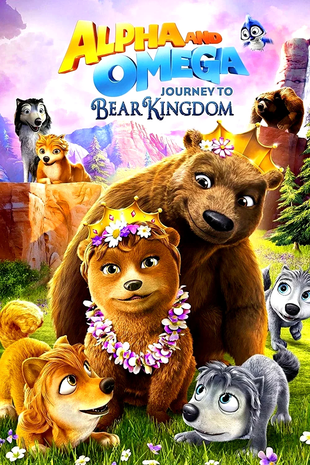 Affiche du film : Alpha et Oméga 8 : Voyage au royaume des ours