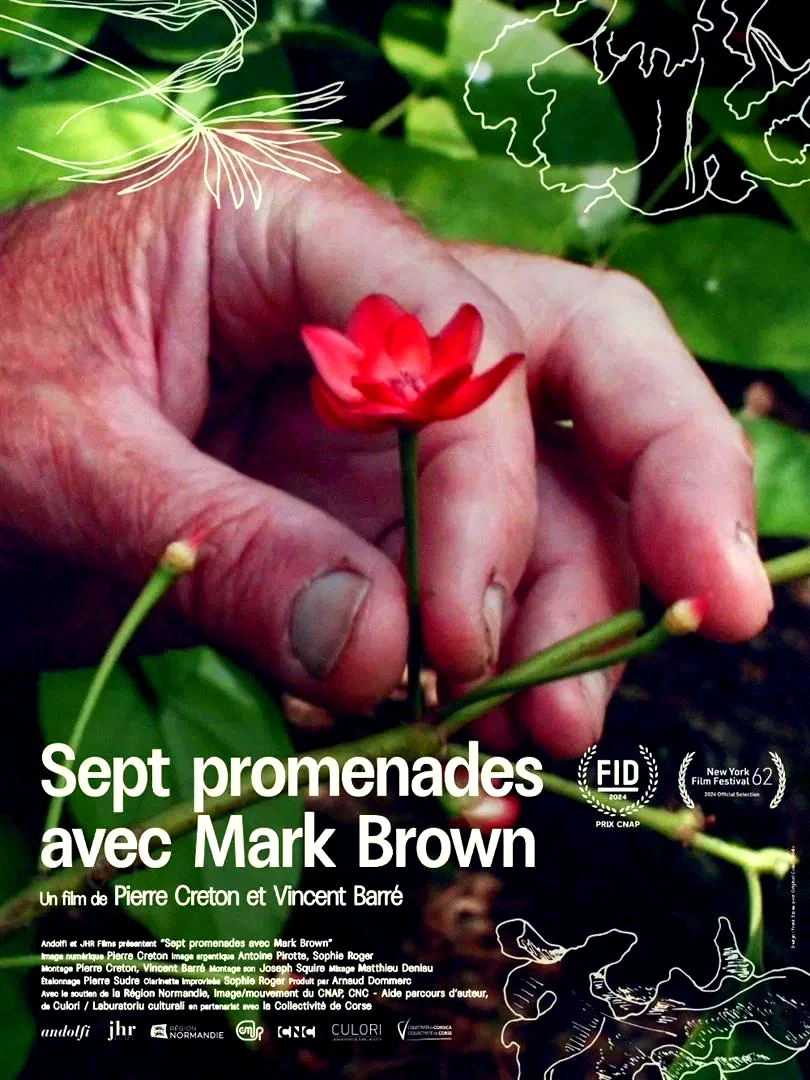 Affiche du film : Sept promenades avec Mark Brown