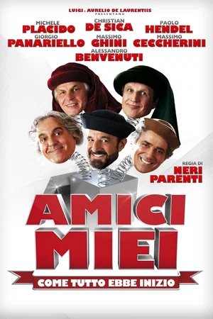 Affiche du film : Amici miei - Come tutto ebbe inizio