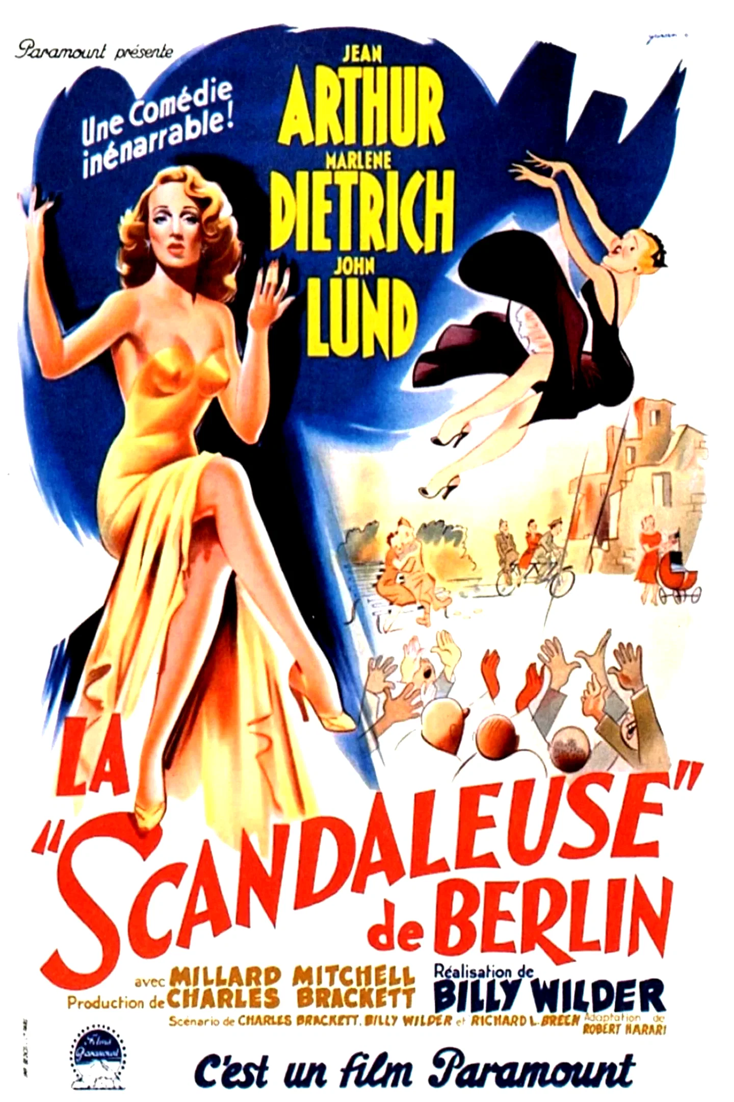 Affiche du film : La Scandaleuse de Berlin