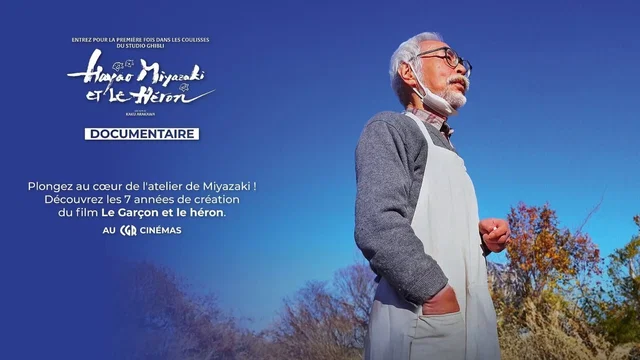 Affiche du film : Hayao Miyazaki et le Héron