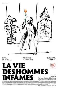 Affiche du film = La vie des hommes infâmes