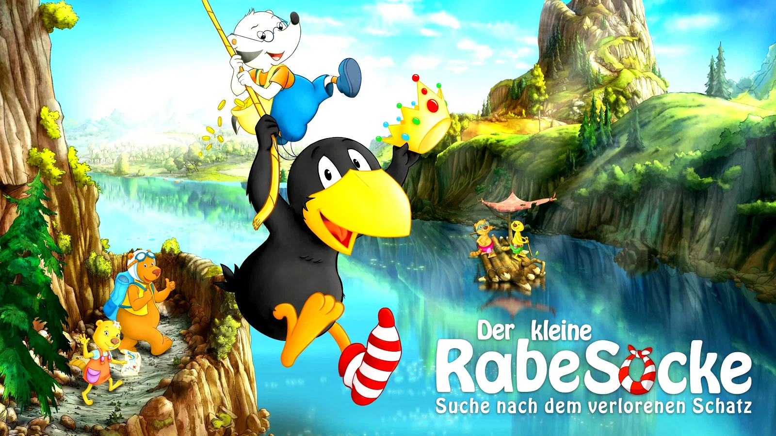 Photo du film : Der kleine Rabe Socke - Suche nach dem verlorenen Schatz