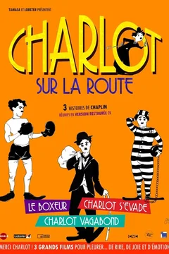 Affiche du film = Charlot sur la route