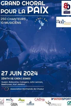 Affiche du film = Grand choral pour la paix