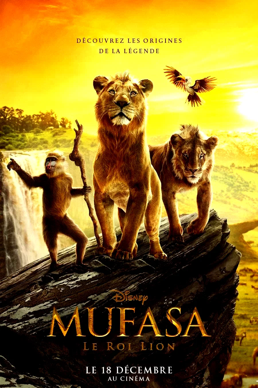 Affiche du film : Mufasa : Le Roi Lion