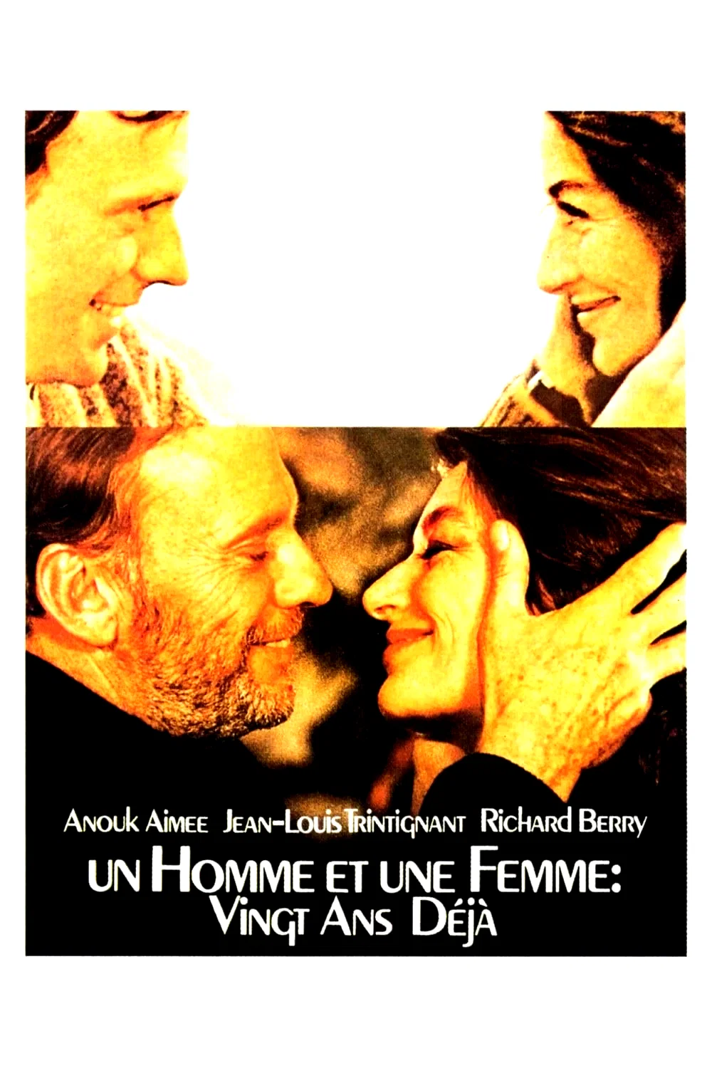 Affiche du film : Un homme et une femme, 20 ans déjà
