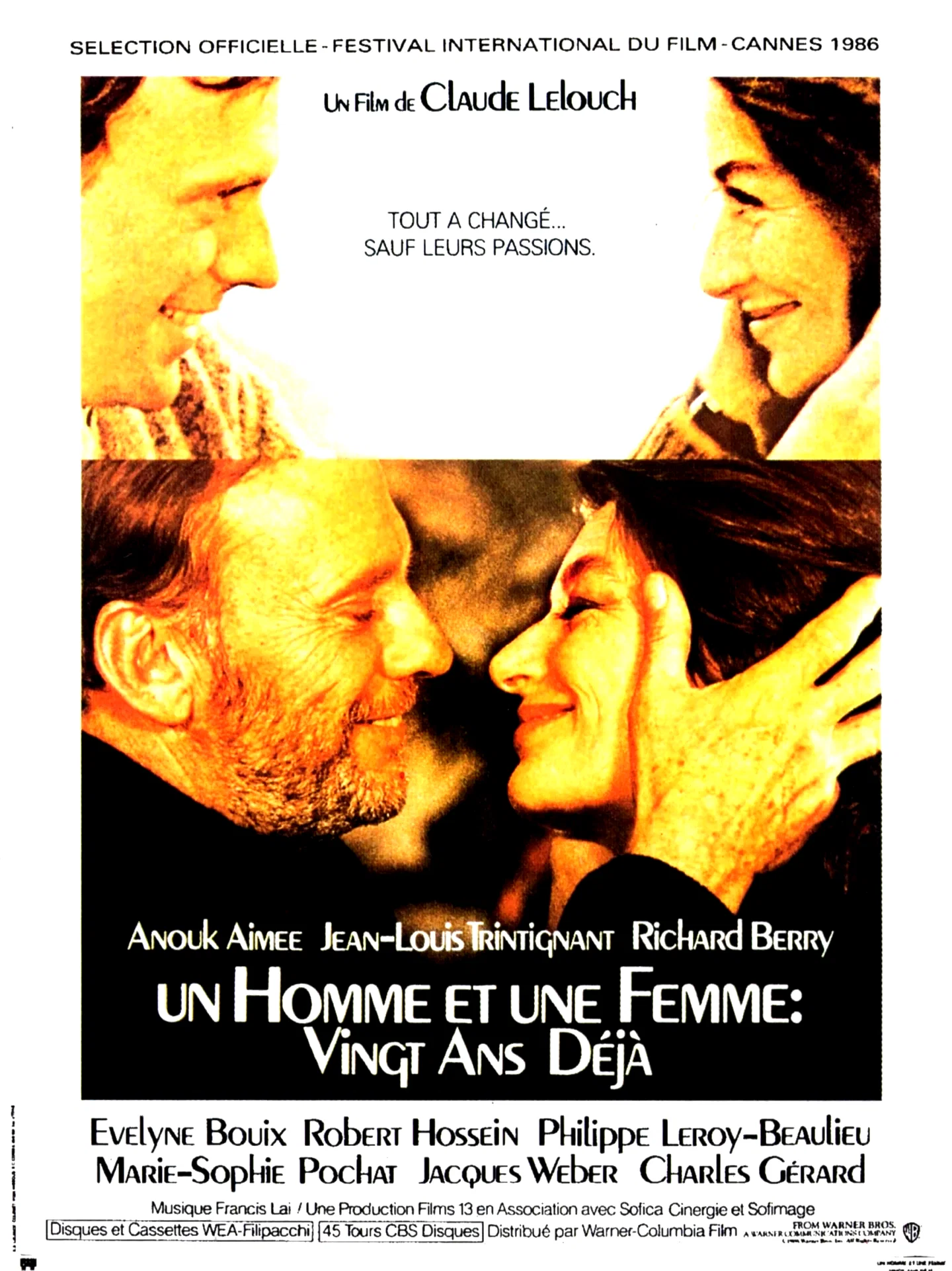 Photo du film : Un homme et une femme, 20 ans déjà