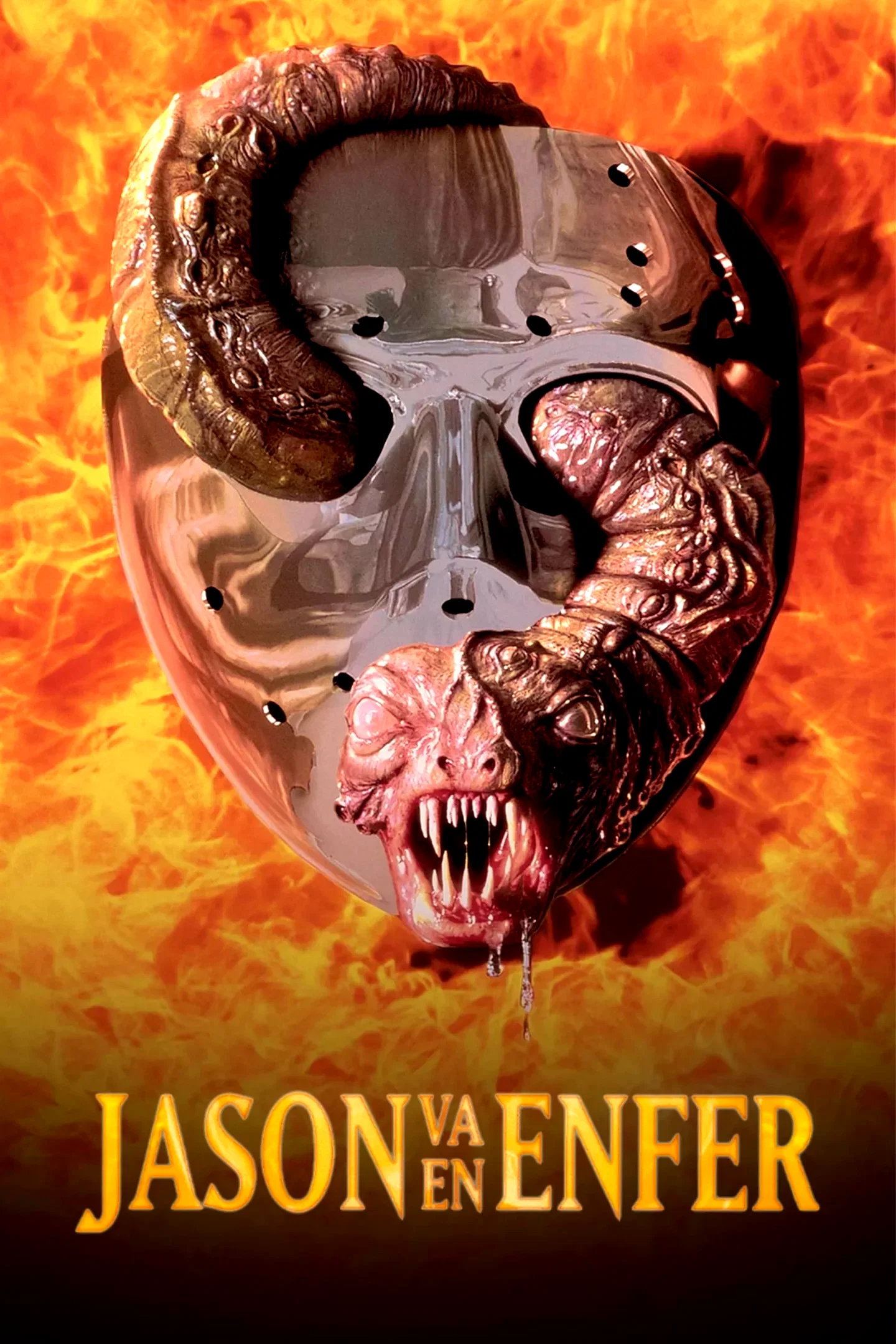 Affiche du film : Vendredi 13, chapitre 9 : Jason va en enfer