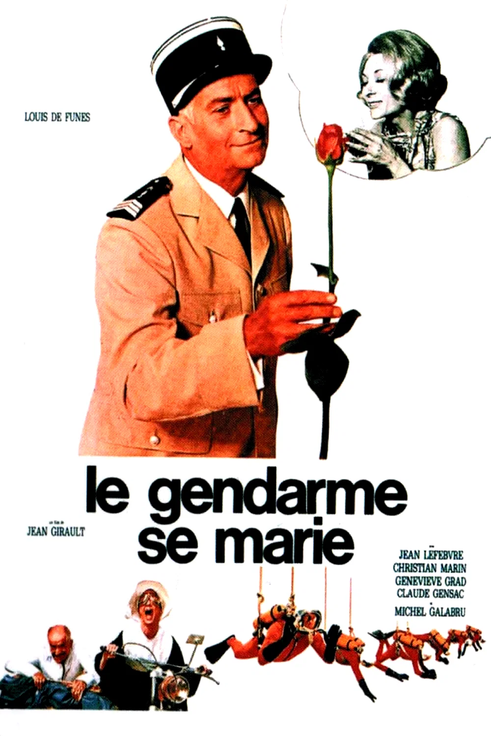 Affiche du film : Le Gendarme se marie