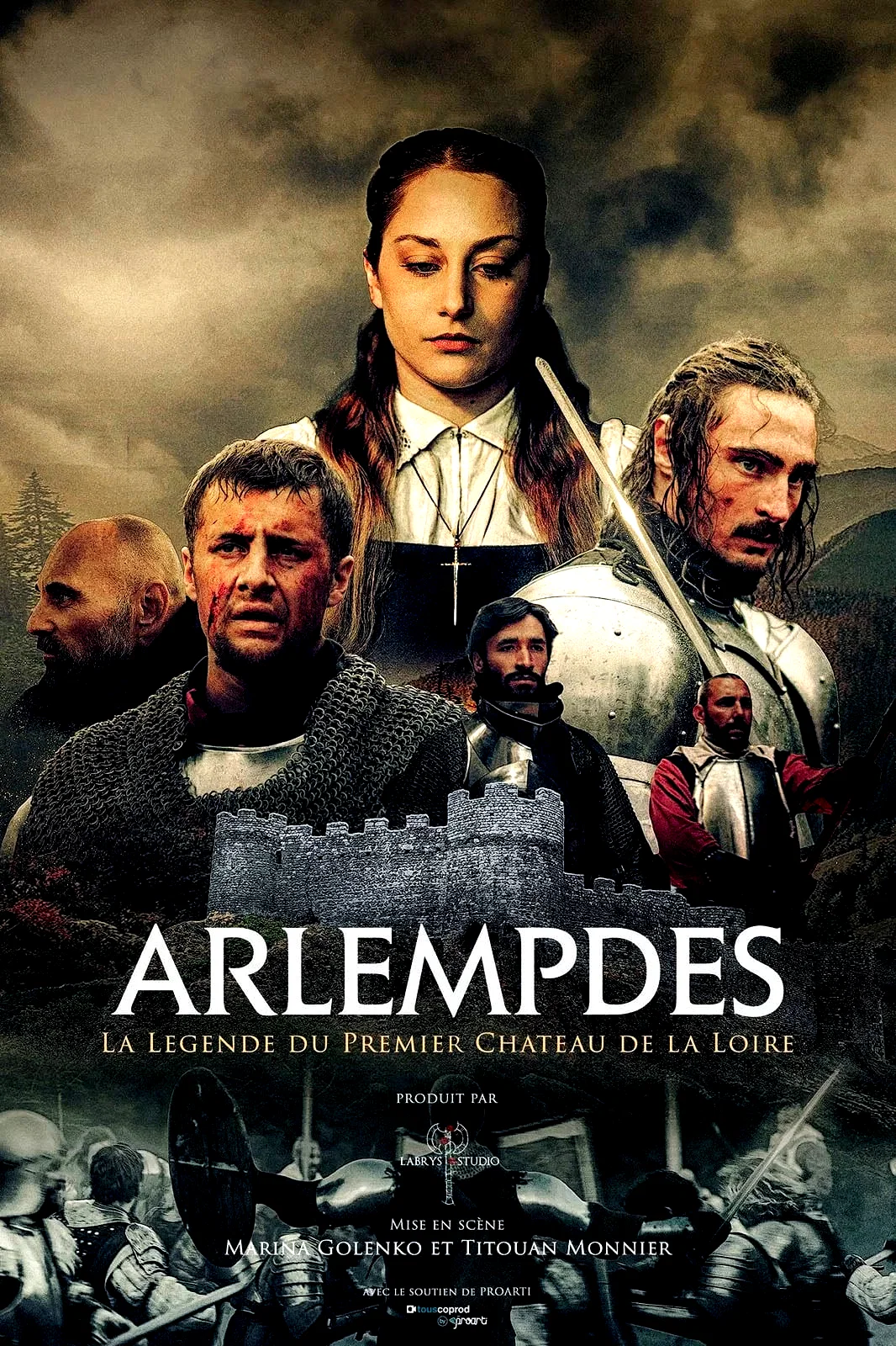 Affiche du film : Arlempdes, La Légende du Premier Château de la Loire