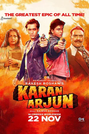 Affiche du film : Karan arjun