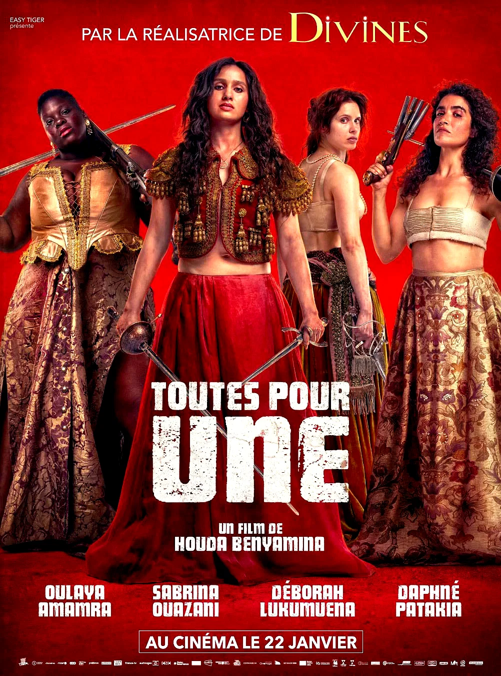 Affiche du film : Toutes pour une