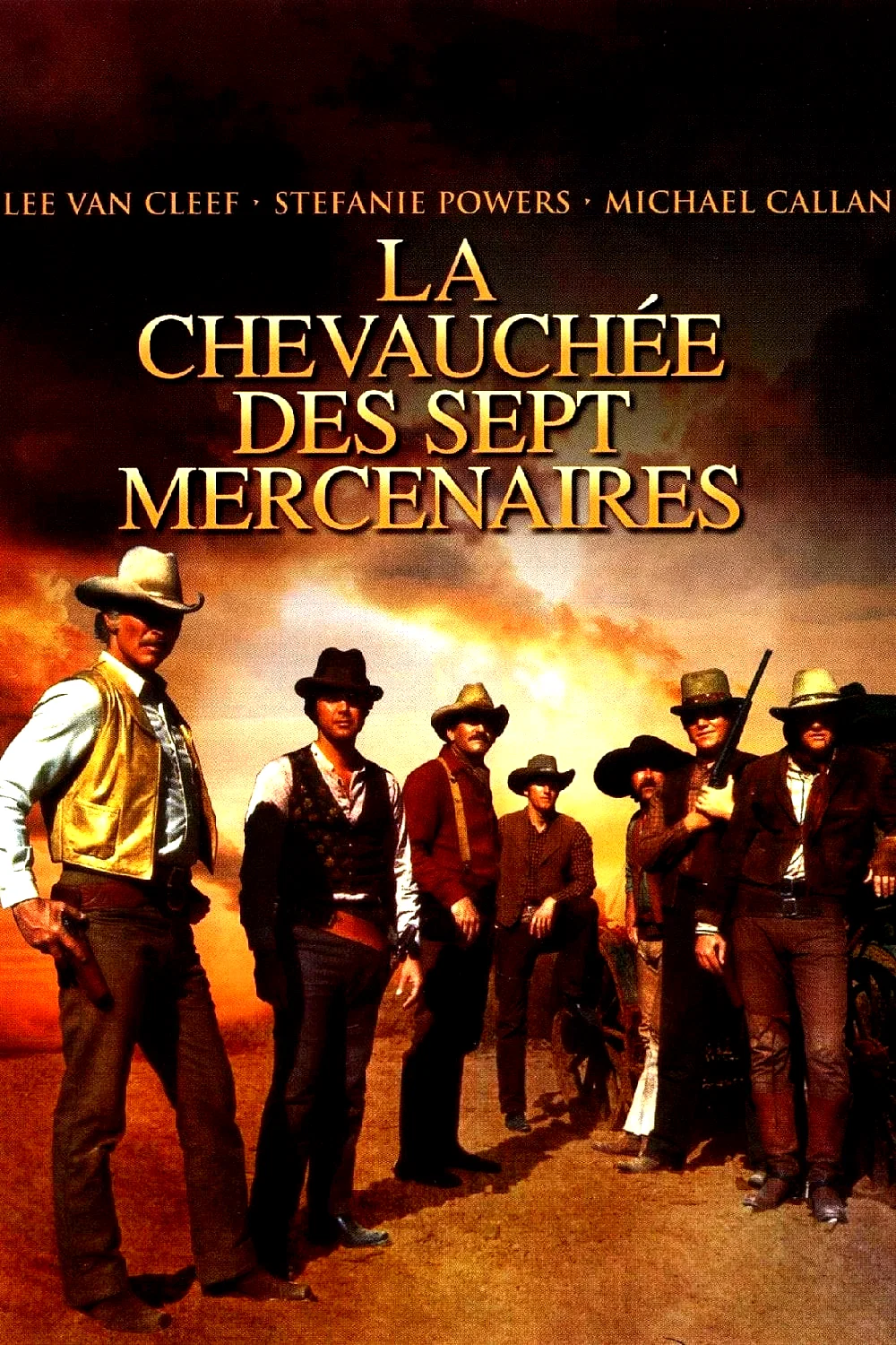 Affiche du film : La Chevauchée des sept mercenaires