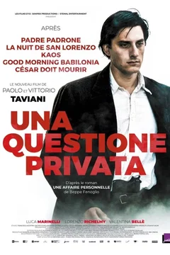 Affiche du film Una questione privata