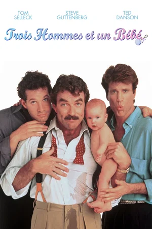 Affiche du film : Trois Hommes et un bébé