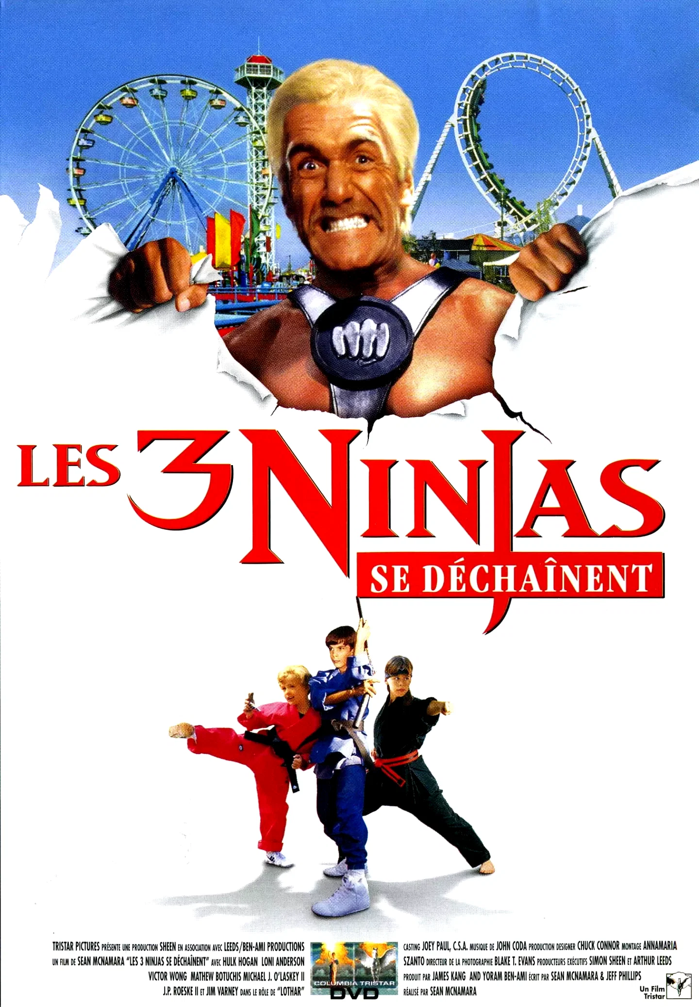 Affiche du film : Ninja Kids 4 : Les 3 Ninjas se déchaînent