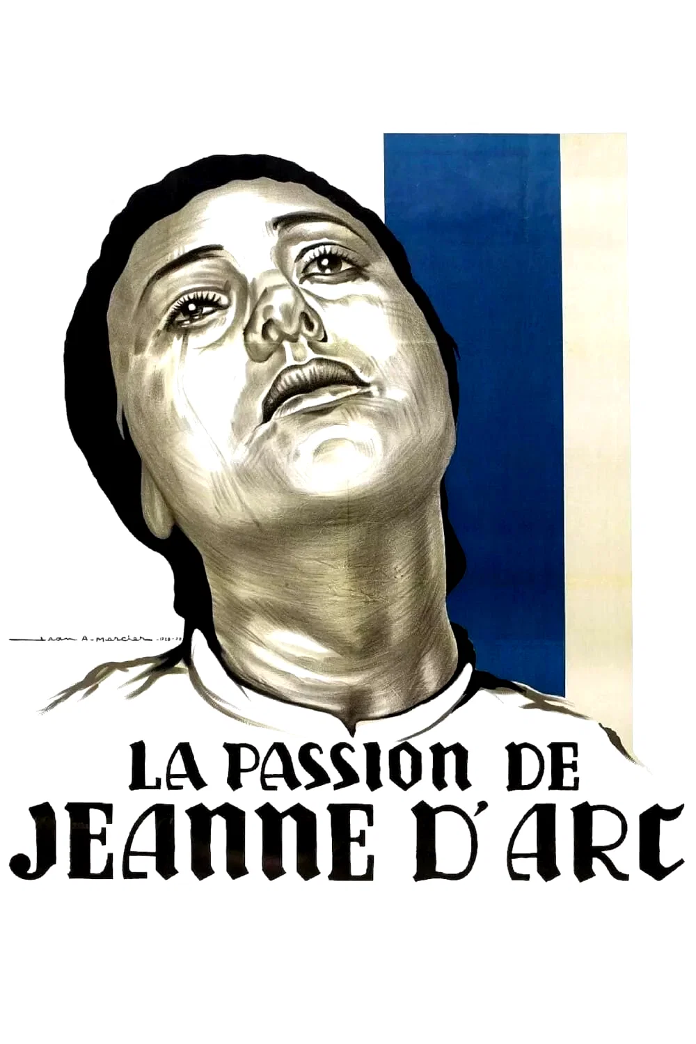 Affiche du film : La passion de jeanne d'arc
