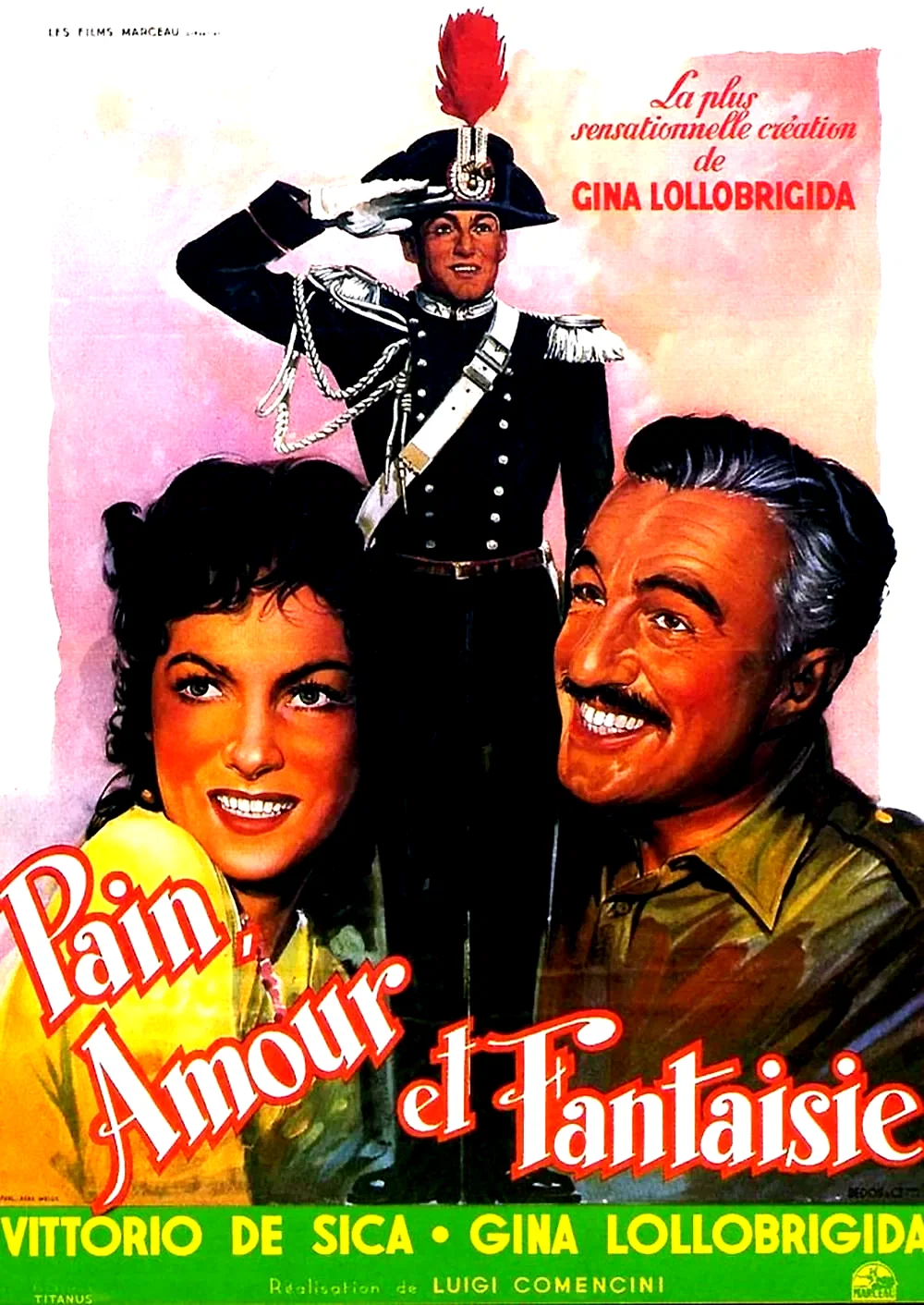 Affiche du film : Pain, amour et fantaisie