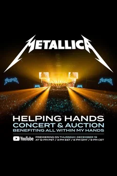 Affiche du film Metallica: Helping Hands Concert & Auction