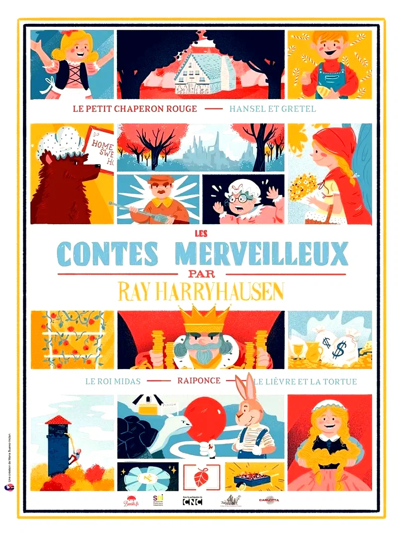 Affiche du film : Les Contes merveilleux par Ray Harryhausen