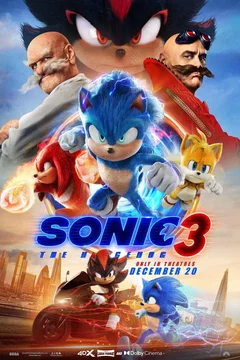Affiche du film Sonic 3 - le film