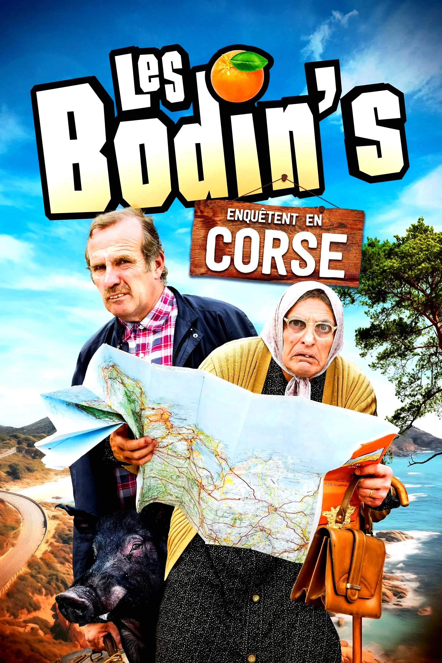Affiche du film : Les Bodin's enquêtent en Corse