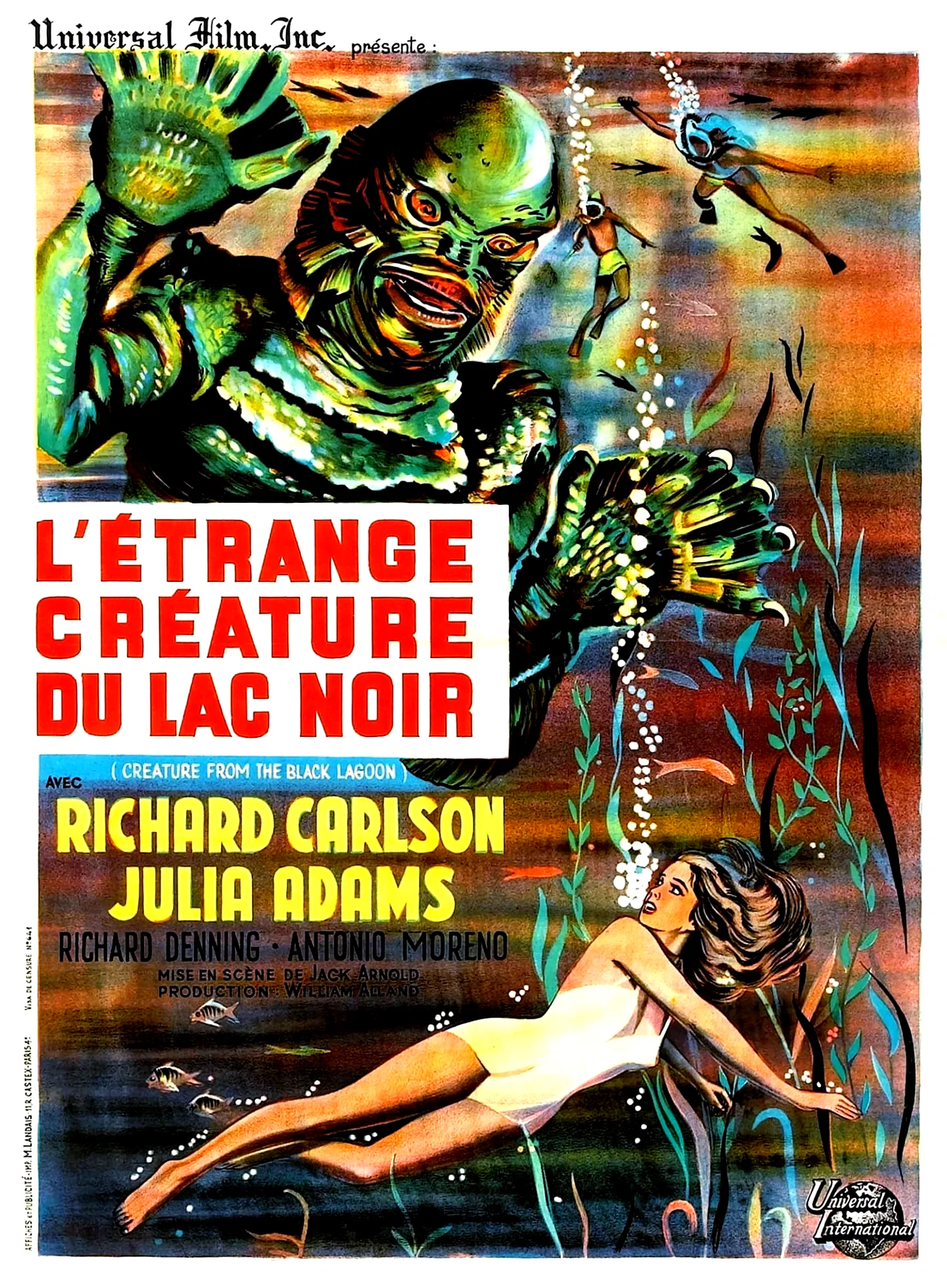 Affiche du film : L'Etrange Créature du Lac Noir