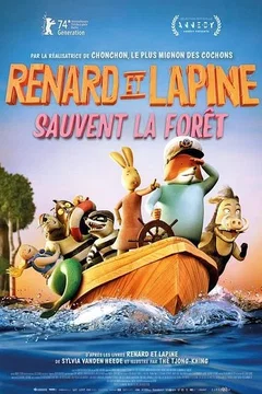 Affiche du film Renard et Lapine sauvent la forêt