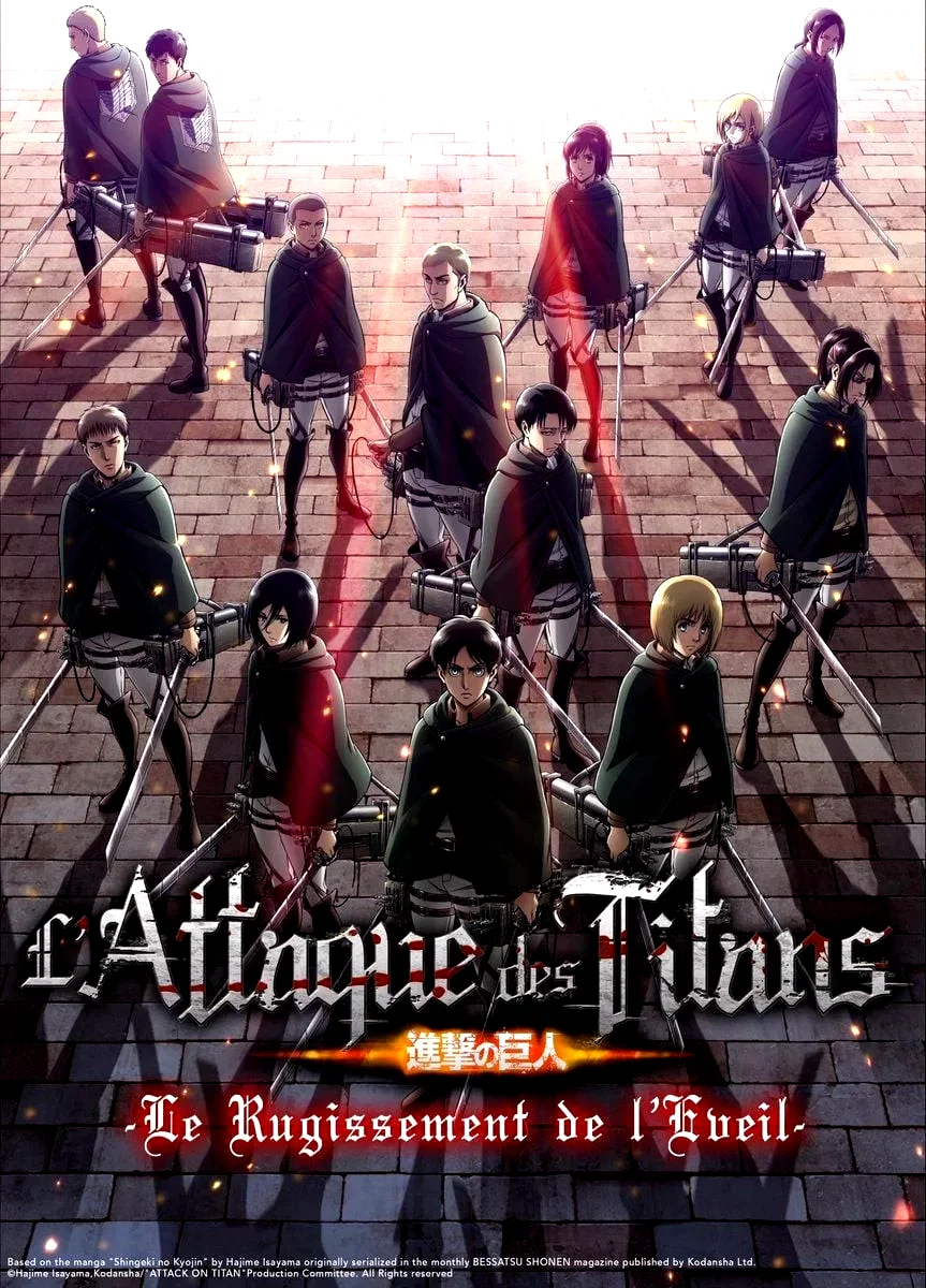 Affiche du film : L'Attaque des Titans : Le Rugissement de l'éveil