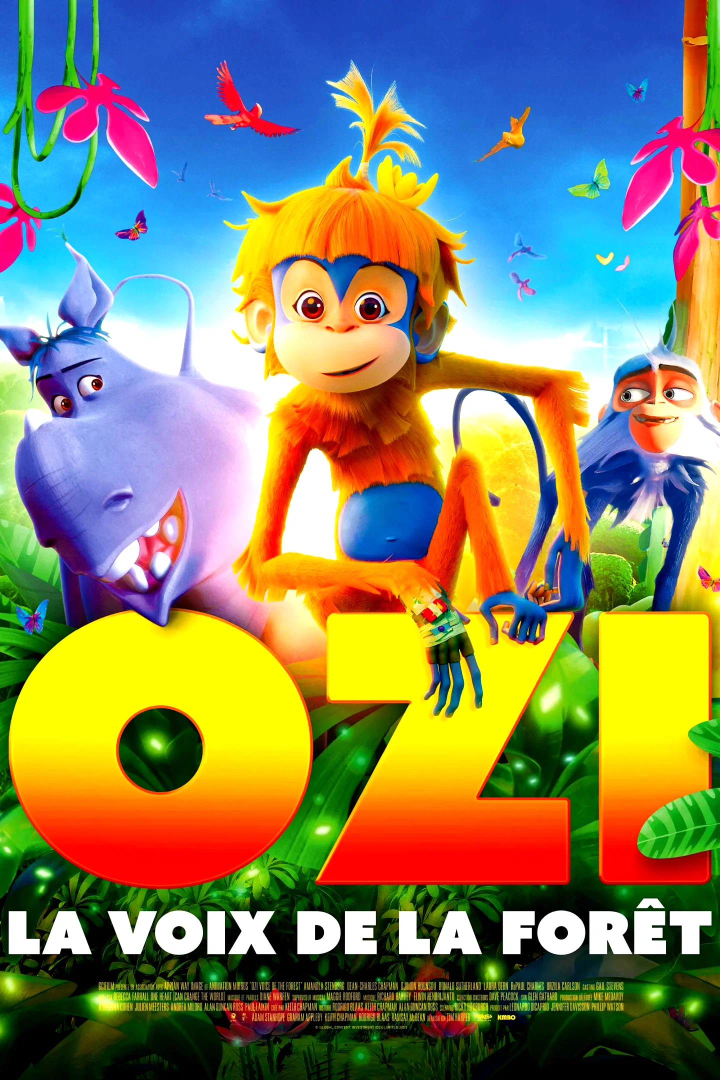 Affiche du film : Ozi, la voix de la forêt