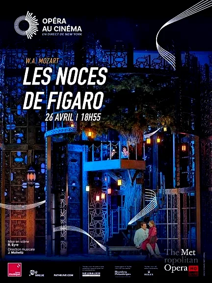 Affiche du film : The Metropolitan Opera : Les Noces de Figaro