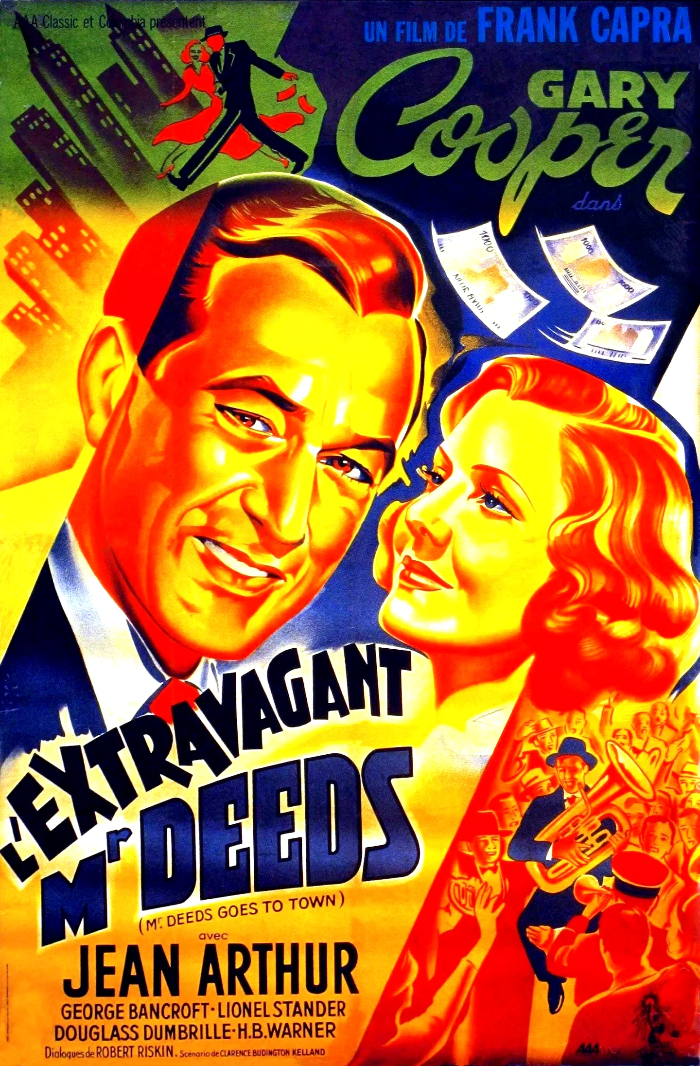 Affiche du film : L'extravagant Mr. Deeds