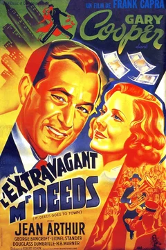 Affiche du film L'extravagant Mr. Deeds