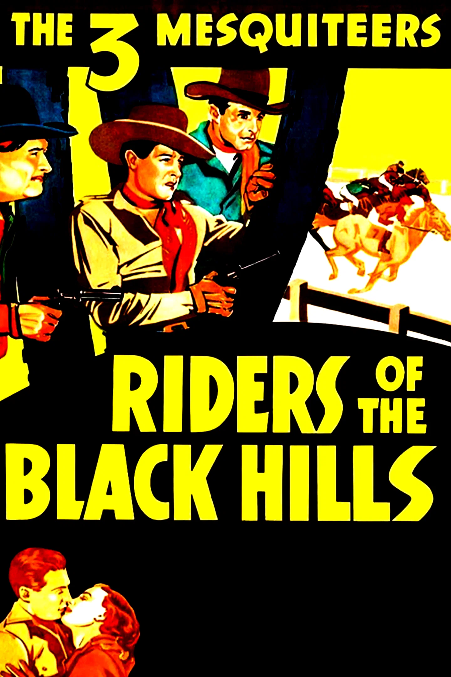 Affiche du film : Riders of the Black Hills