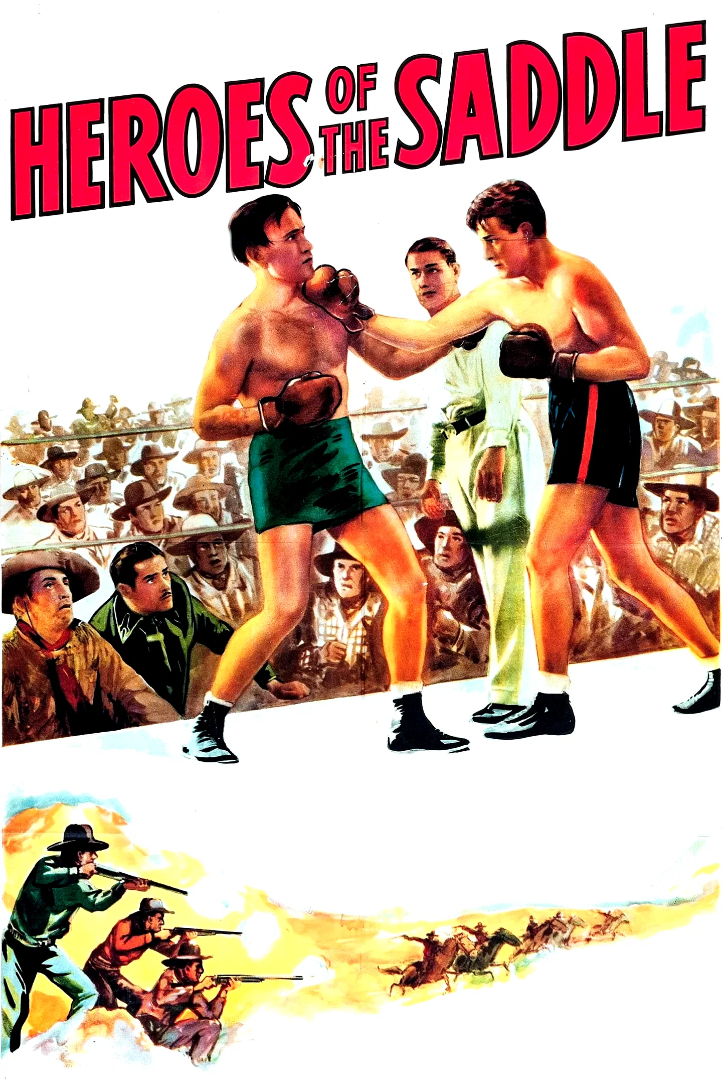 Affiche du film : Heroes of the Saddle
