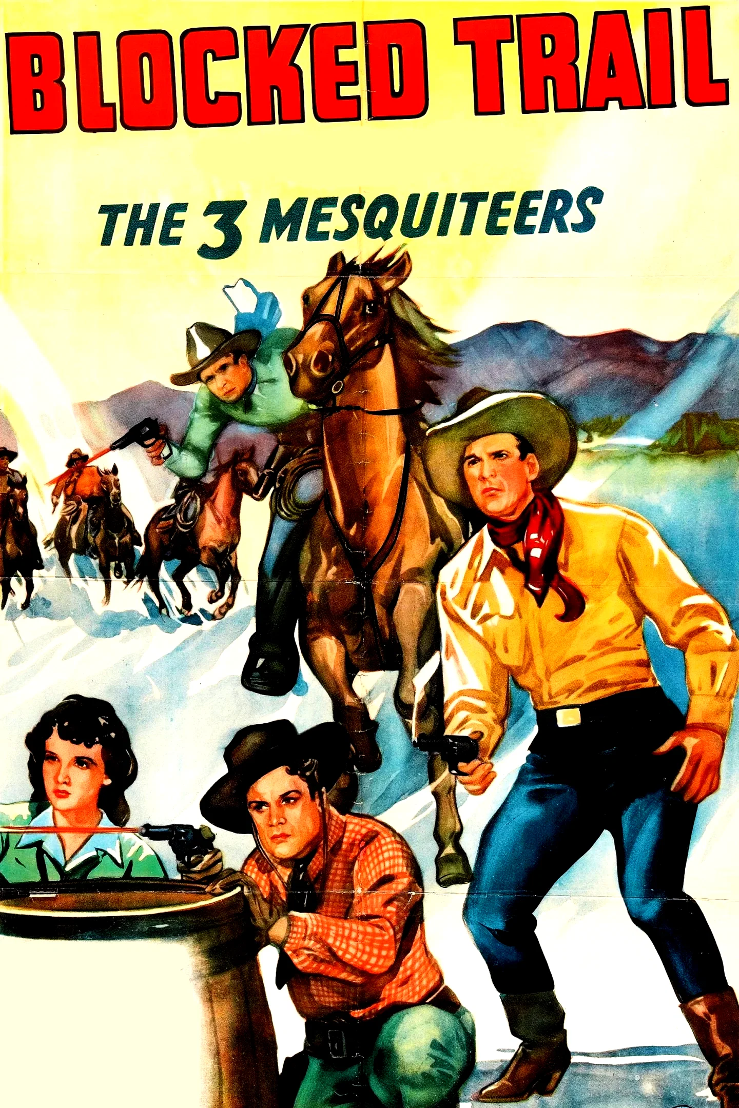 Affiche du film : The Blocked Trail