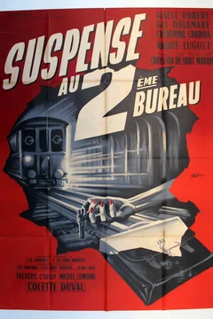Affiche du film Suspense au deuxième bureau