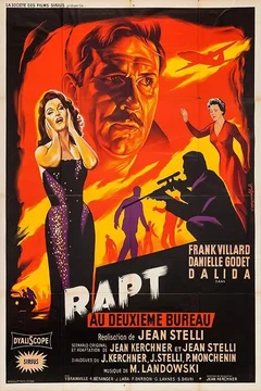 Affiche du film Rapt au deuxième bureau