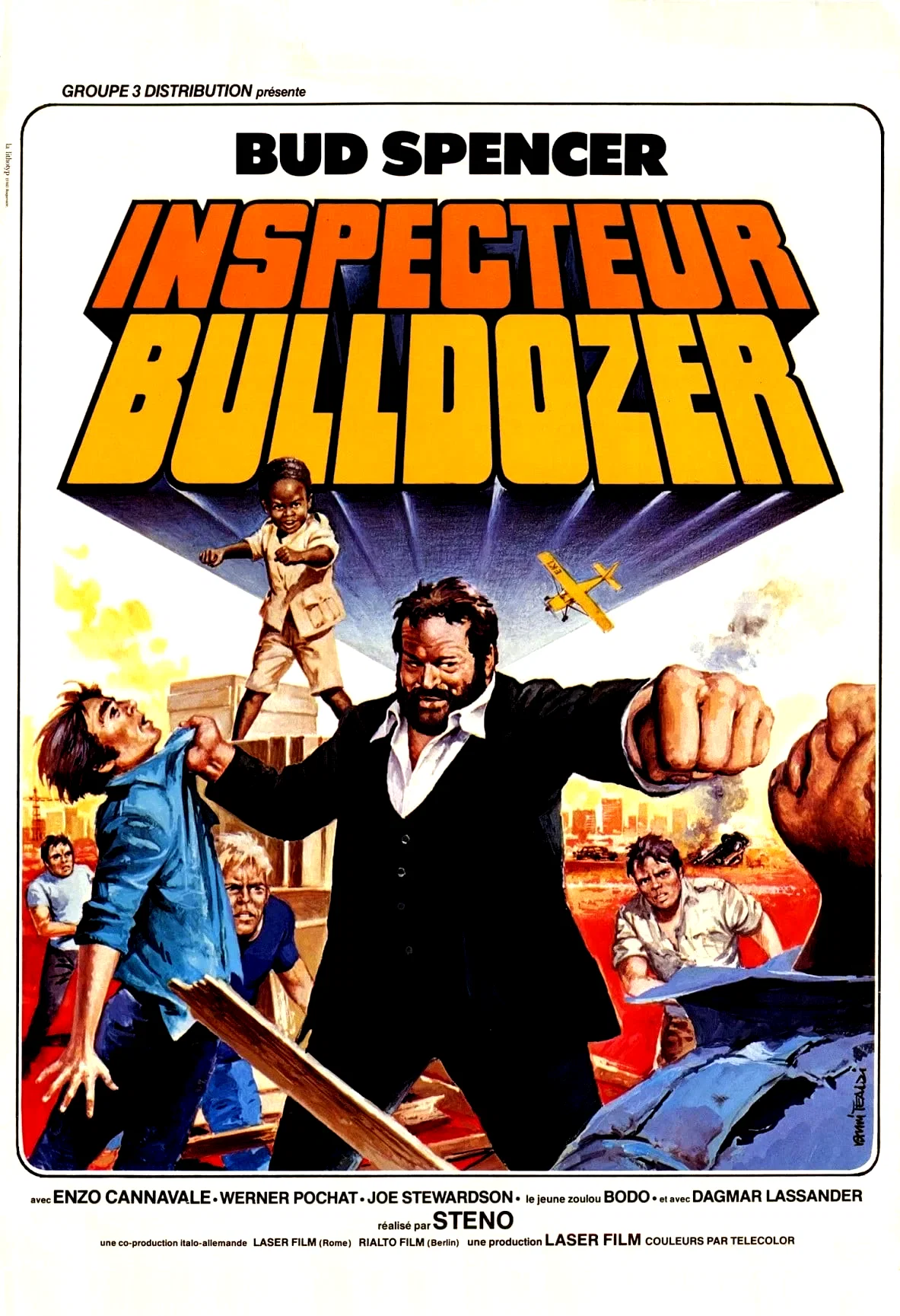 Affiche du film : Pied-plat: Inspecteur Bulldozer